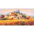 thumbnail image 3 of Florio, Luigi 14x9 Black Modern Framed Museum Art Print Titled - Campo d estate, 3 of 5