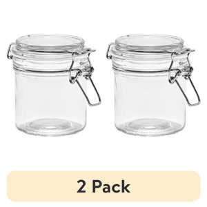 Mainstays 9.4 oz Glass Airtight Food Storage Jar