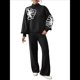 thumbnail image 3 of Conjunto de 2 Piezas para Mujer: Jersey de Punto de Larga y Pantalón , Chándal A Juego Negro XL, 3 of 10