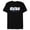 Black, variant on Mickey Mouse Head Disco Ball Happy New Year 2025 - Short Sleeve Blended T-Shirt for Adults - Customized-Purple