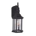 thumbnail image 7 of Designers Fountain 2961-BK Devonshire 6-1/4" 1 Light Cast Outdoor Wall Lantern i, 7 of 7