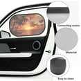 thumbnail image 5 of KUIFORTI 2 Pcs Car Window Shade for Baby Window Shades for Car Truck Sedan Van, Beach Palm Tree Cling Automotive Interior Sun Protection from UV and Sun Glare, 5 of 8