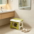 thumbnail image 7 of FAJHHA Step Stool, Portable Folding Step Stool, Space Saving Small Stool for Home, Office & Outdoor Camping, Compact Plastic Foldable Stool, Lightweight Carry Stool, Green, 7 of 7