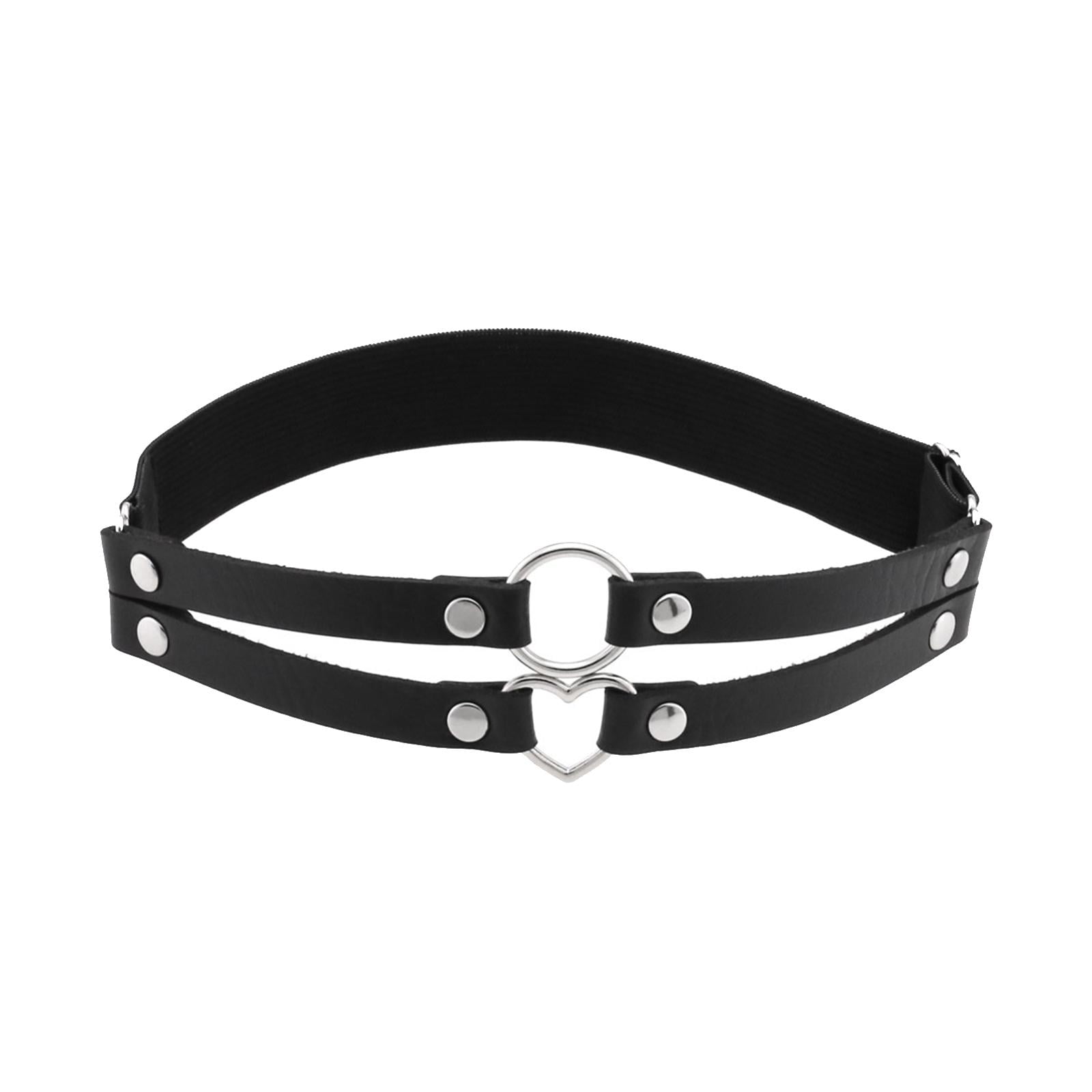 Garter belt with leg straps deals