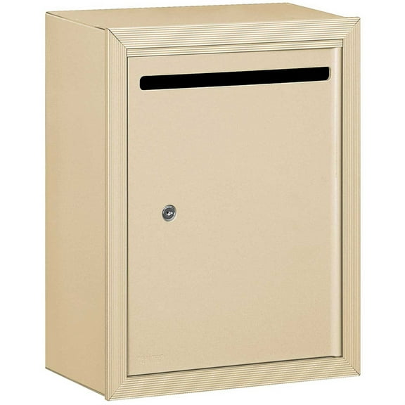 Salsbury Industries  Letter Box Surface Mounted Private Access - Sandstone