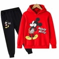 thumbnail image 1 of Ropa informal de Minnie Mouse para niños, conjunto de sudaderas con capucha de 2 piezas, ropa genial para niñas, ropa de Minnie Mouse para niños, chándal para niños, Clot100CM para bebés Gao Jinjia LED, 1 of 2