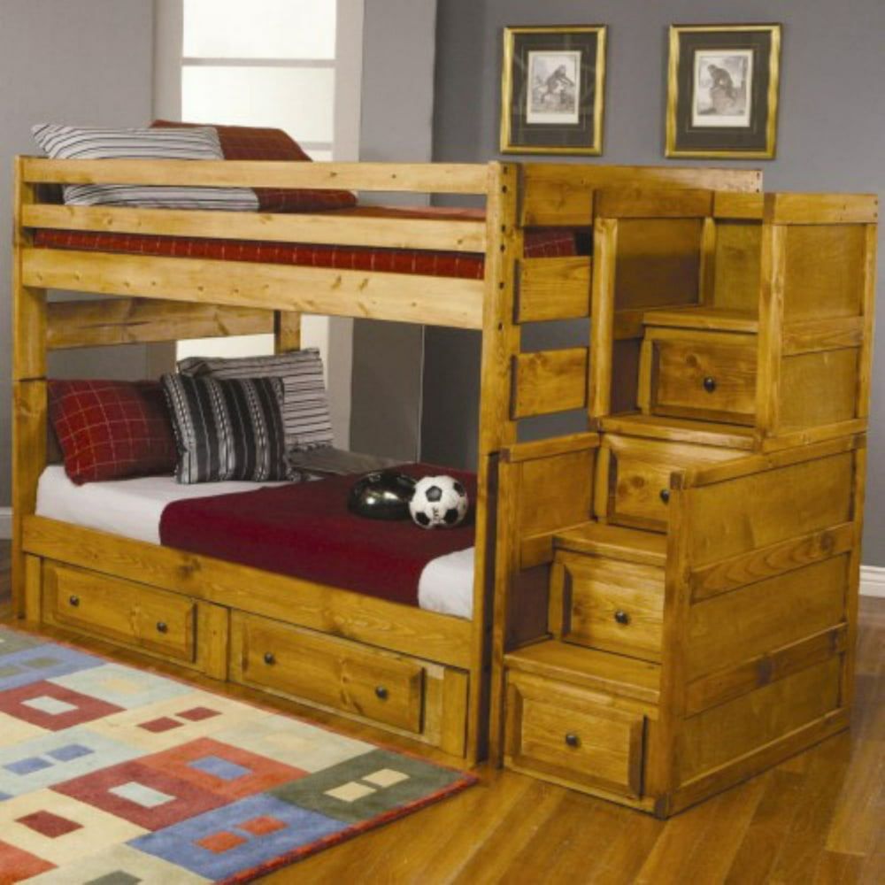 Coaster Furniture Wrangle Hill Collection Full Over Full Bunk Bed with