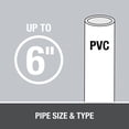 thumbnail image 3 of Cemento de PVC Oatey 30886 gris medio, 946 ml, para tubos de PVC de 6 pulgadas, 3 of 9