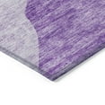 thumbnail image 4 of Addison Rugs Chantille Indoor/Outdoor Transitional Abstract Eggplant Washable Rectangle Rug, 8' x 10', 4 of 6