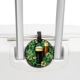 thumbnail image 3 of Saint Patrick's Day Set of 2pcs PU Leather Round Suitcase Tags with Privacy Cover and Name ID Tag - Ideal for Travel Luggage, Handbags, Backpacks, School Bags, 3 of 6