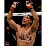 Mark Munoz Ultimate Fight Championship Autographed 8" x 10" Raising Arms Photograph - Fanatics Authentic Certified