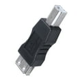 thumbnail image 2 of Adaptador de impresora USB tipo A hembra - B macho tono plateado negro, 2 of 4