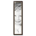 thumbnail image 2 of ArtToFrames 9" x 39" Mahogany and Gold Slope Picture Frame, 9x39 inch Brown MDF Poster Frame (WOM-4447), 2 of 8