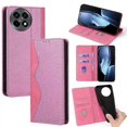 thumbnail image 1 of For OnePlus Ace 5 5G 5 Pro 5G Wallet Case Wave Shape RFID Blocking PU Leather Stand Phone Cover - Gr, 1 of 5