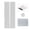 White, variant on Mosquito Magnetic Screen Door Curtain Net Anti Bug Fly Insect Partition Curtain Mesh Summer Indoor Automatic Closing Door Screen