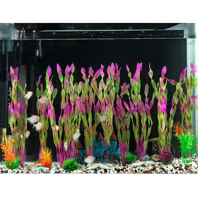 Danlai-1 Pcs Artificial Seaweed Water Plants for Aquarium Decor,Used for  Household and Office Aquarium Simulation Plastic Seaweed Water Plants