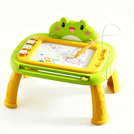 Easy-Doodle Magnetic Drawing Board with Color Reveal Painting Table for Toddler 3-8 Years Preschool Toys-Green