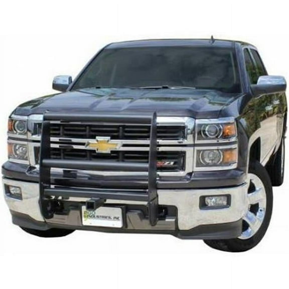 Go Industries 33746B 2016-2017 Silverado 1500 Winch Grille Guard, Black