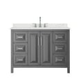 thumbnail image 7 of Wyndham Collection Wcv252548s-Qtz-Us3mxx Daria 48" Free Standing Single Basin Vanity Set -, 7 of 7