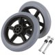 thumbnail image 1 of 2Pcs Wheelchair Wheels Small Front Wheels Wheelchair Front Wheels Wheelchair Supplies, 1 of 2