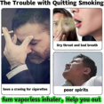 thumbnail image 5 of 6/ 20pcs Quit Smoking Air Inhaler, Stop Smoking Behavioral Support Mint Flavored No Electricity Quit Smoking Aid Stick, Smokeless Inhalershk709, 5 of 5