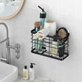 thumbnail image 4 of Hair Tool Organizer - Blow Dryer Holder /Hair Dryer Holder Cabinet Door, Bathroom Organizer Hair Care & Styling Tools Storage Basket for Hair Dryer, Curling Irons, Hair Straighteners, 4 of 6