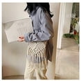thumbnail image 2 of Kukuzhu Summer Women Tassel Beach Shoulder Bag Bohemian Crochet Messenger Bags, 2 of 7