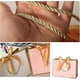 thumbnail image 2 of 10Pcs Bow Ribbon Paper Bag Multi Color Portable Clothing Handle Bag Convenient Reusable Present Wrap Bag (BlackWhite, 32 * 25 * 11cm), 2 of 5