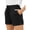 A-Black, variant on SOMER Shorts for Women High Waisted Casual Wide Leg Loose Drawstring Dressy Shorts Summer Beach Vacation Black