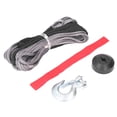 thumbnail image 4 of Clevis Sling Hook, Winch Rope Kit Universal Wear Resistant 4400lbs Loading Anti Chipping Rustproof  For Maintenance, 4 of 8