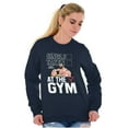 thumbnail image 4 of Street Fighter Single Taken at Gym Unisex Plus Size Sweatshirt Brisco Brands 5X, 4 of 5