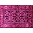 thumbnail image 1 of Ahgly Company Indoor Rectangle Persian Pink Traditional Area Rugs, 8' x 12', 1 of 4
