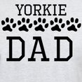 thumbnail image 3 of CafePress - Yorkie Dad T Shirt - Men's Classic Graphic T-Shirt, 3 of 4