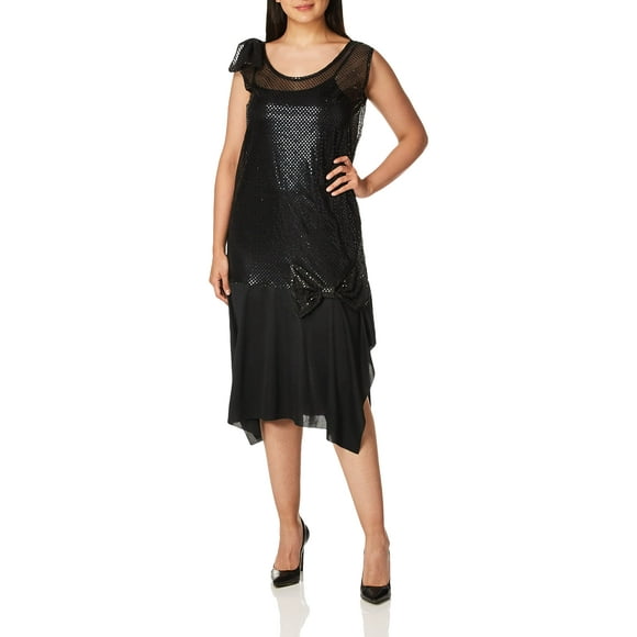Disfraz RG Disfumes Rag Time Flapper para mujer, color negro