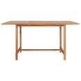 thumbnail image 6 of vidaXL Patio Table 59.1"x59.1"x29.9" Solid Teak Wood, 6 of 8
