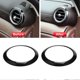 thumbnail image 3 of 2Pcs Carbon Fiber Side Air Conditioning Vent Ring Cover for Mercedes Benz E class W213 16-18, 3 of 4
