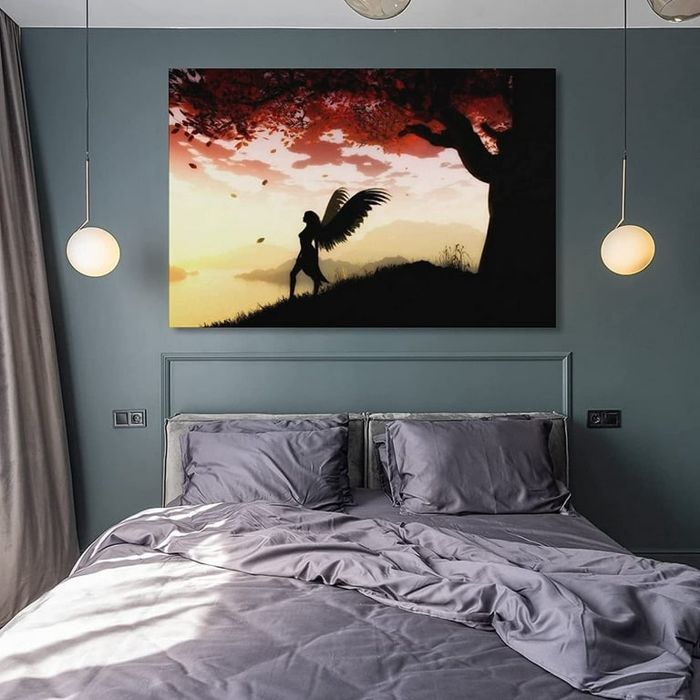 wall decor frames bedroom