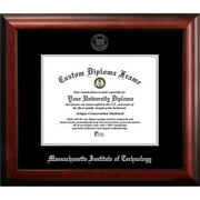 Campus Images  11.75 x 9.25 in. Massachusetts Institute of Technology Silver Embossed Diploma Frame