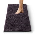 thumbnail image 4 of Nestl Bathroom Rugs, Machine Washable Bath Mats For bathroom Floor Rugs, Nonslip Backing Rubber Bath Rug, Purple, 4 of 6