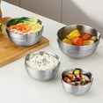 thumbnail image 4 of Geemin Stainless Steel Insulation Bowl Double Layer Insulated Bowl for Soup and Snacks, 4 of 14