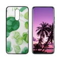thumbnail image 1 of Compatible with LG K40 Phone Case, Green Case Silicone Protective for Teen Girl Boy Case for LG K40, 1 of 1