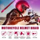 thumbnail image 5 of Casco de rampa gradiente de motocicletas Decorar trenzas Trenzas de casco de moto retro Carevas  Casco Decorar Trenzas, 5 of 7