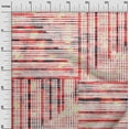 thumbnail image 3 of oneOone Cotton Poplin Beige Fabric Stripes Craft Projects Decor Fabric Printed By The Yard 56 Inch Wide, 3 of 4