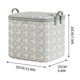 thumbnail image 3 of Bolsa de Almacenamiento de Colchas de Gran Capacidad, Bolsa de Embalaje para Mudanzas Domésticas, Bolsa de Colchas para Ropa de Dormitorio de Estudiantes, Caja de Almacenamiento de Equipaje, 3 of 5