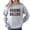 Gray Sweatshirt, variant on Raising Ballers Baseball Mom Sweatshirt Softball Mom Sweater for Women Gray Sweatshirt Adult Small