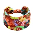 thumbnail image 3 of ManxiVoo Extra Large Turban Head Wrap Headband for Women Ladies Sport Fitness and Casual Wear, 3 of 5
