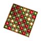 thumbnail image 1 of Bolas navideñas decorativas brillantes galvanizadas de 3 cm en caja, 49 piezas, adornos colgantes para árbol de Navidad, diseño de escena, 1 of 6