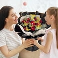 thumbnail image 3 of Juego de 20 Hojas de Papel de Regalo para Ramo de Flores, Papel de Regalo Floral, Suministros de Floristería con 48 Piezas de Mariposas Doradas 3D, 3 of 5