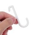 thumbnail image 5 of ETEREAUTY 20Pcs Plastic Pegboard Hooks White Heavy Duty Shelf Hooks for Kitchen Garage Storage, 5 of 8