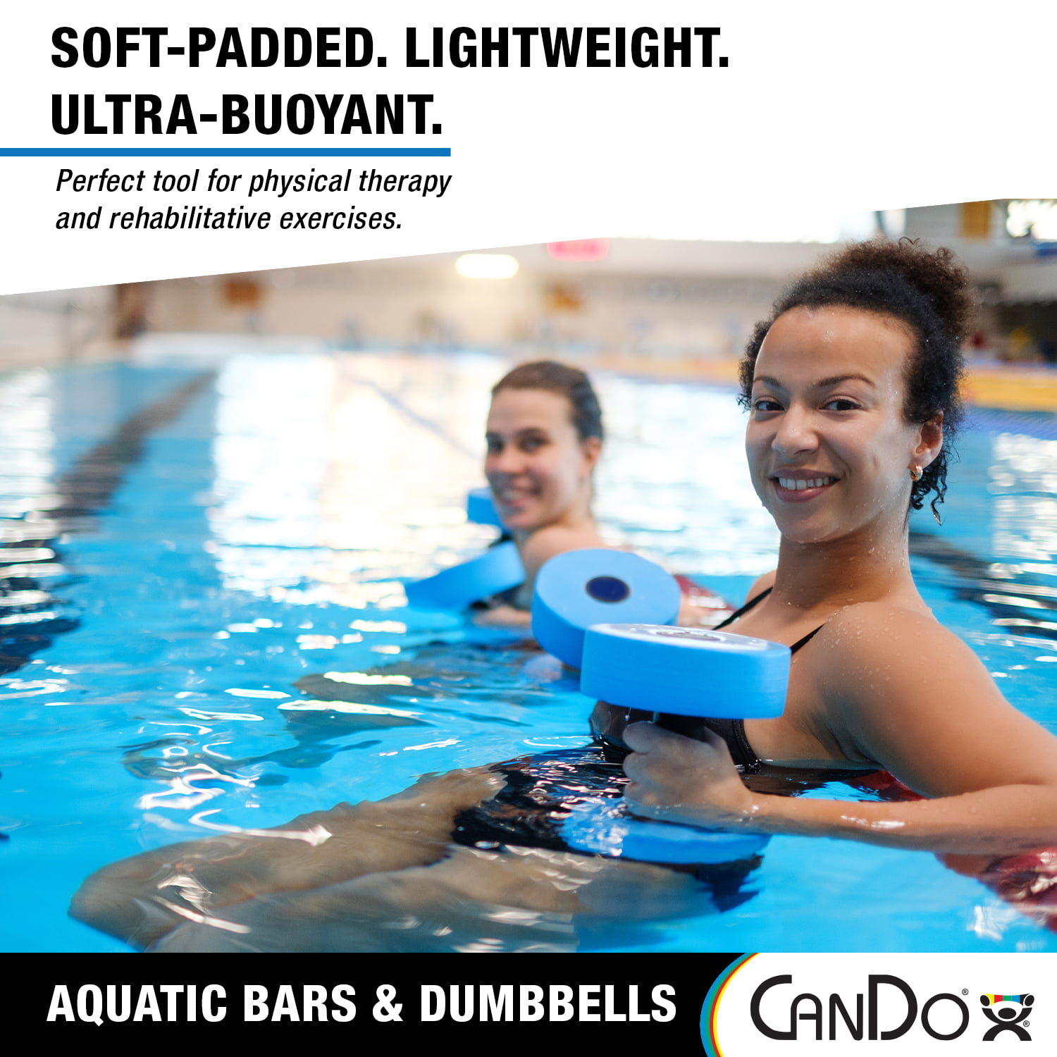 AQUATIC KIT Resistance Water Aerobics Pool Dumbbell Swim Belt Therapy Rehab NEW 